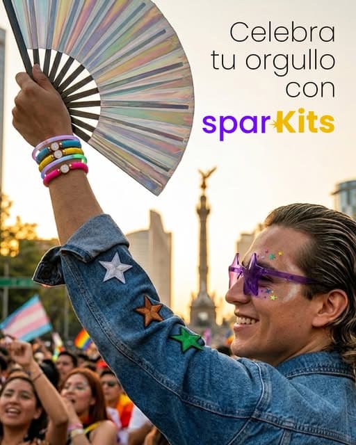 Celebración con productos sparKits en CDMX